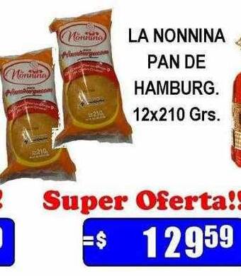 Dulcenter La nonnina pan de hamburg. oferta