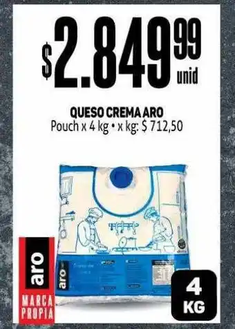 Makro Queso crema aro oferta