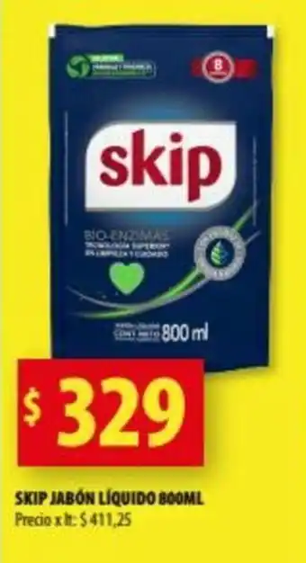 Punto Mayorista Skip Jabón Líquido 800ml oferta