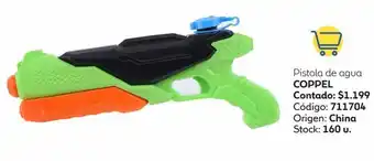 Coppel Pistola de agua water gun 40 cm coppel oferta