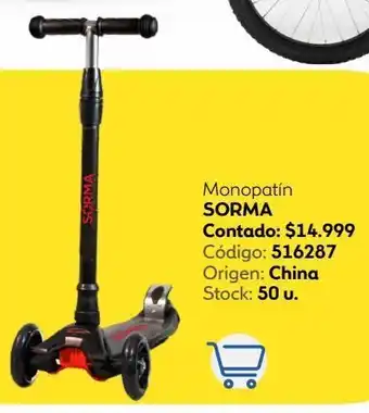 Monopatín bullfooter maxi con luces led 4 ruedas-reforzado negro