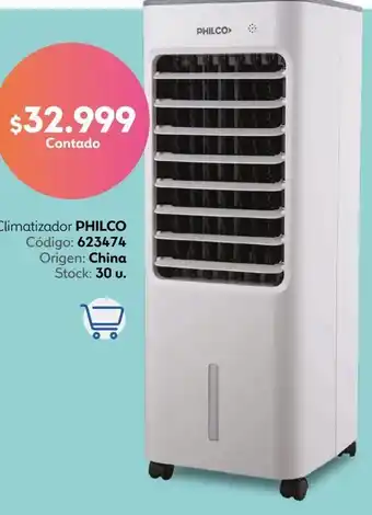 Coppel Climatizador philco phcp07c1n oferta