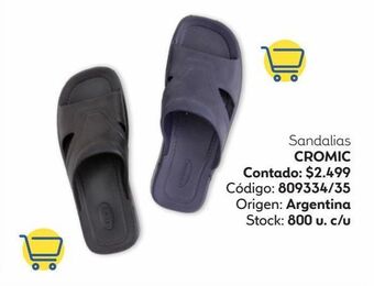 Coppel Sandalias cromic oferta