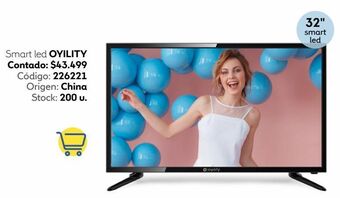 Coppel Pantalla led oyility 32" smart tv oferta