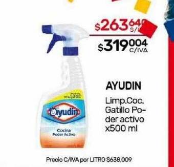 Nini Mayorista Ayudin limp.coc. gatillo poder activo oferta