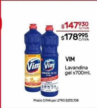 Nini Mayorista Vim lavandina gel oferta