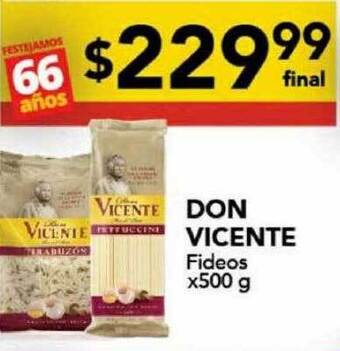 Nini Mayorista Don vicente fideos oferta
