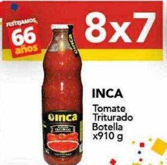 Nini Mayorista Inca tomate triturado botella oferta