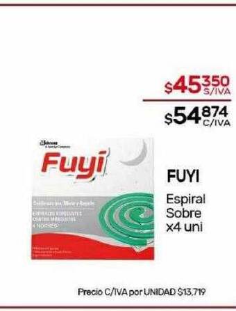 Nini Mayorista Fuyi espiral sobre oferta