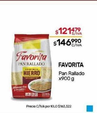 Nini Mayorista Favorita pan rallado oferta