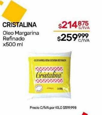 Nini Mayorista Cristalina oleo margarina refinado oferta