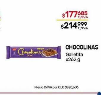 Nini Mayorista Chocolinas galletita oferta