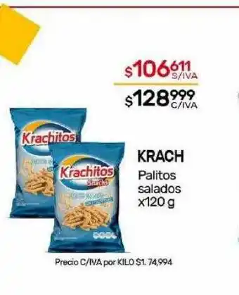 Nini Mayorista Krach palitos salados oferta