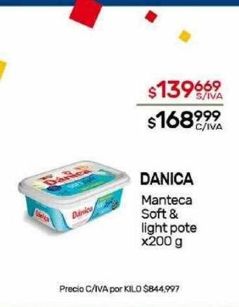Nini Mayorista Danica manteca soft & light pote oferta