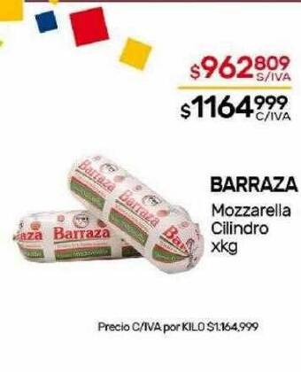 Nini Mayorista Barraza mozzarella cilindro oferta