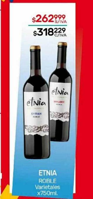 Nini Mayorista Etnia roble varietales oferta