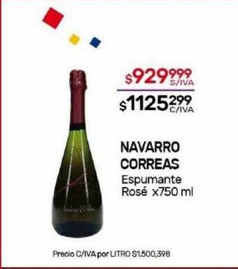 Nini Mayorista Navarro correas espumante rosé oferta