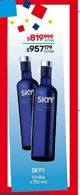 Nini Mayorista Skyy vodka oferta
