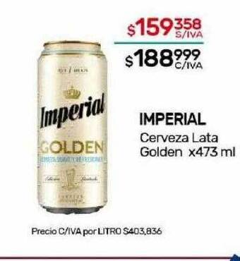 Nini Mayorista Imperial cerveza lata golden oferta