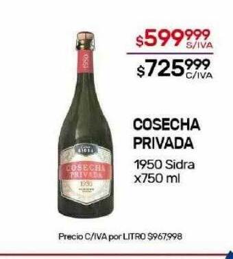 Nini Mayorista Cosecha privada 1950 sidra oferta