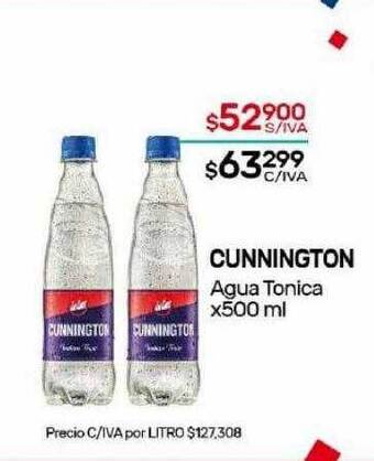 Nini Mayorista Cunnington agua tonica oferta