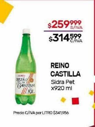 Nini Mayorista Reino castilla sidra pet oferta