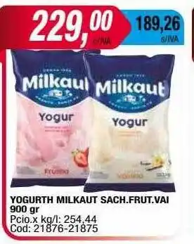 Maxiconsumo Yogurth milkaut sach.frut.vai oferta