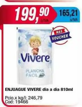 Maxiconsumo Enjuague vivere dia a dia oferta