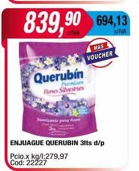 Maxiconsumo Enjuague querubin 3lts oferta