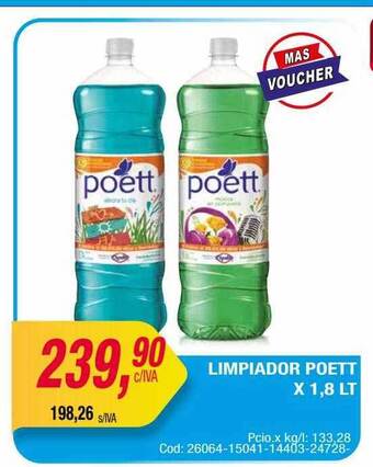 Maxiconsumo Limpiador poett oferta
