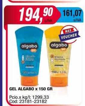 Maxiconsumo Gel algabo oferta