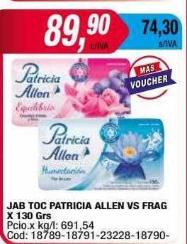 Maxiconsumo Jab toc patricia allen vs frag oferta