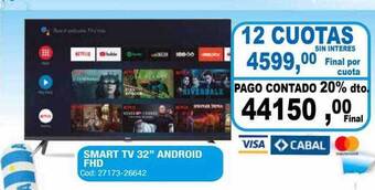 Maxiconsumo Smart tv 32 oferta