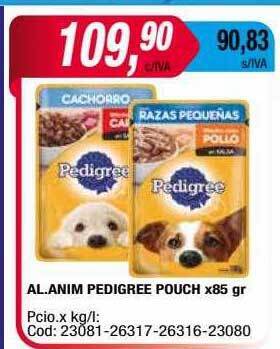 Maxiconsumo Al anim pedigree pouch oferta