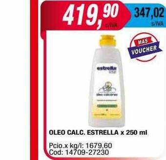 Maxiconsumo Oleo calc. estrella oferta
