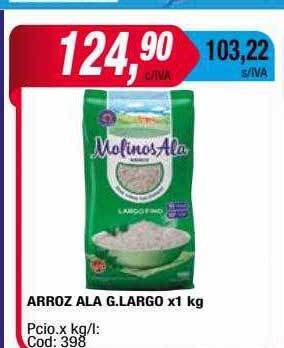 Maxiconsumo Arroz ala g. largo oferta
