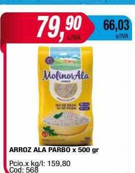 Maxiconsumo Arroz ala parbo oferta