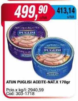 Maxiconsumo Atun puglisi aceite-nat oferta
