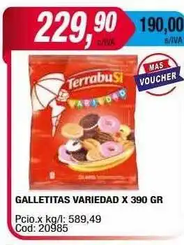 Maxiconsumo Galletitas variedad oferta