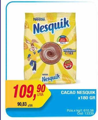 Maxiconsumo Cacao nesquik oferta