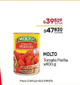 Nini Mayorista Molto Tomate Perita 400g oferta