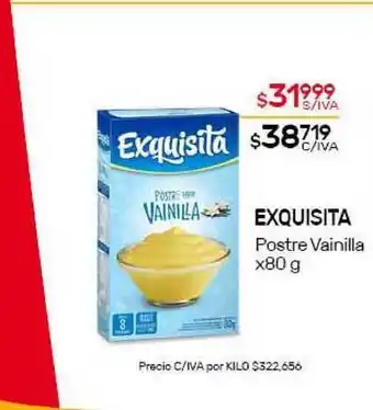 Nini Mayorista Exquisita Postre Vainilla x80g oferta