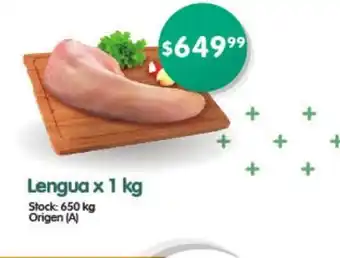 Supermercados Buenos Días Lengua x 1kg oferta