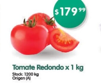 Supermercados Buenos Días Tomate Redondo x 1kg oferta