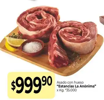 La Anonima Asado Con Hueso Estancias La Anónima oferta