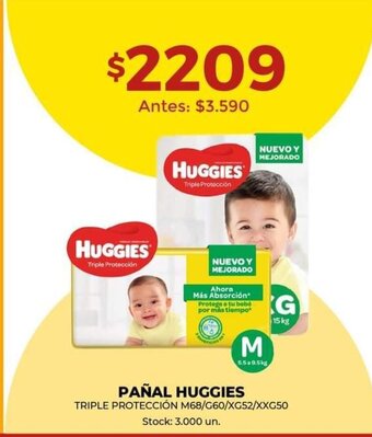 Super MAMI Pañal Huggies oferta