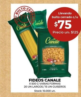 Fideos Canale