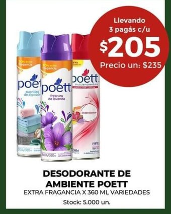 Super MAMI Desodorante De Ambiente Poett oferta