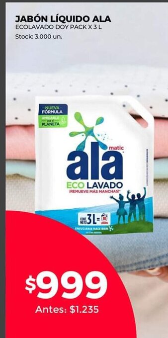 Supermercados Tadicor Jabón Líquido Ala oferta