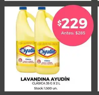 Supermercados Tadicor Lavandina Ayudín oferta